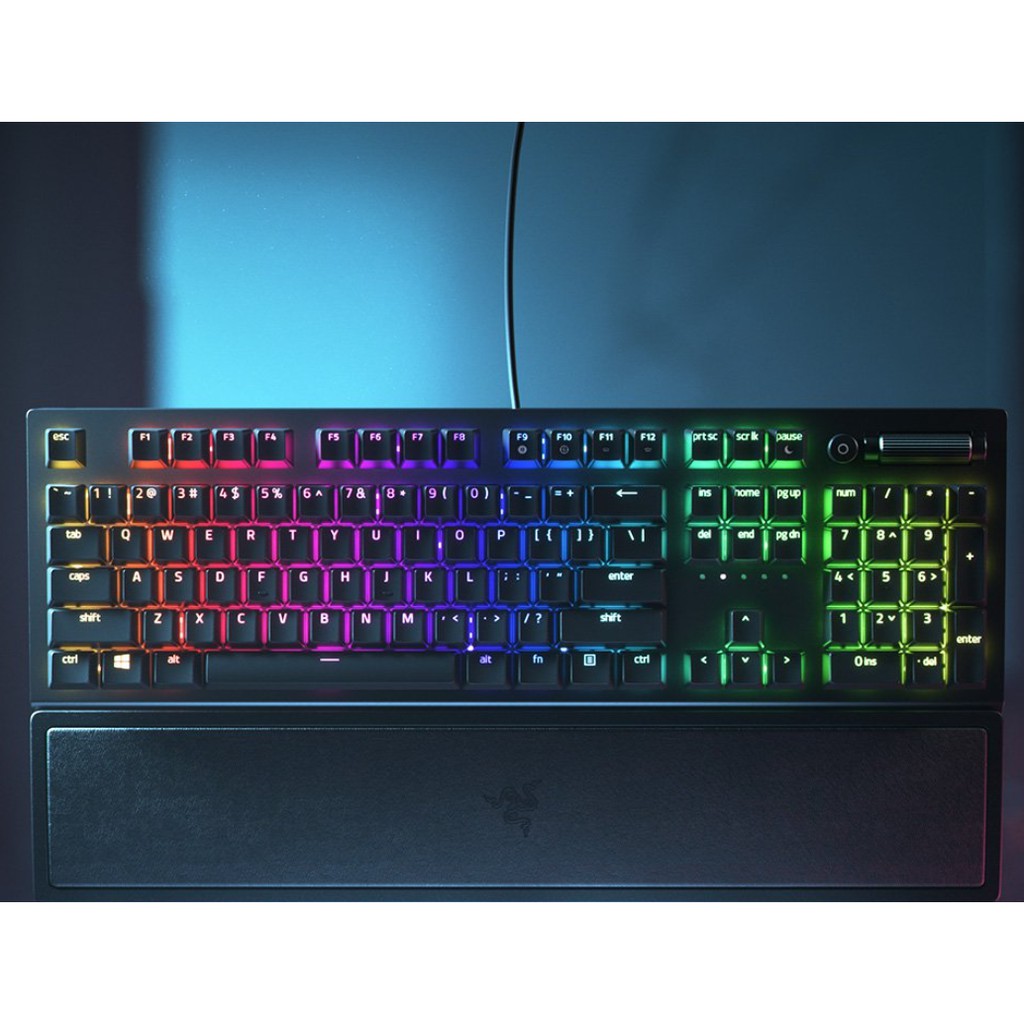 [Mã ELMALL10 giảm 10% đơn 500K] Bàn phím Razer BlackWidow V3 Mechanical | Green Switch-US Layout | Bảo hành 2 năm