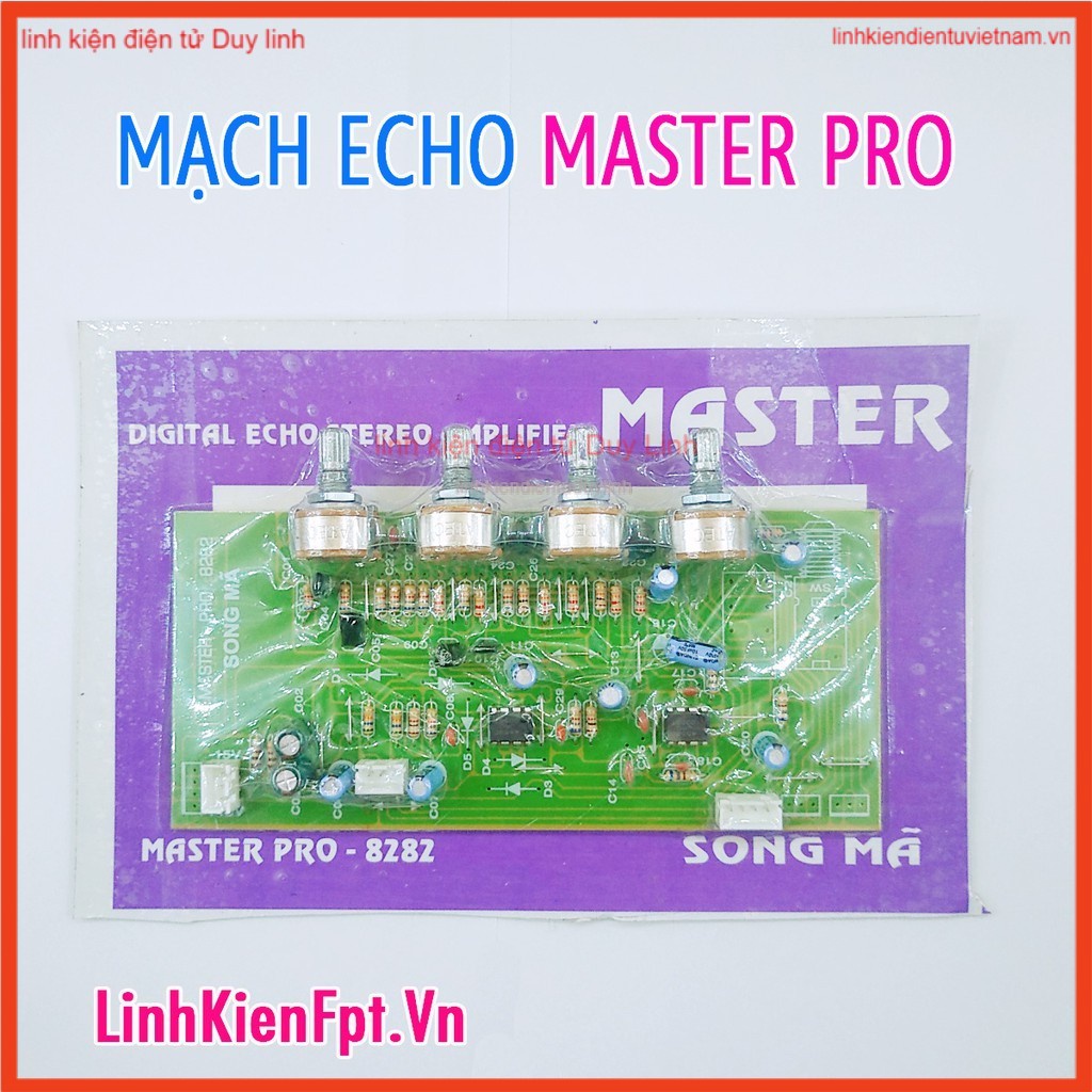 Mạch chỉnh Echo Âm li Master Pro 8282 .