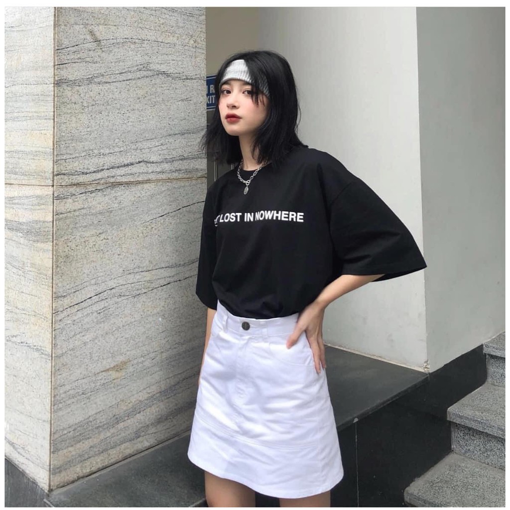 [ Set 2 Món ] Áo Phông Tay Lỡ +Chân Váy Siêu Đẹp, Hàng Hot Trend, Chất Thoáng Mát, Phong Cách Năng Động Trẻ Trung | BigBuy360 - bigbuy360.vn