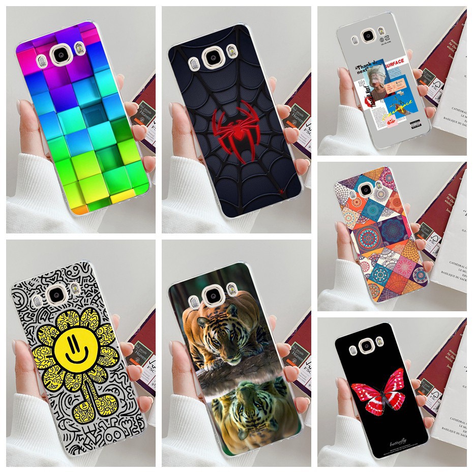 Ốp lưng TPU silicone dẻo nhiều họa tiết nhiều màu sắc cho Samsung Galaxy J5 J7 2016 J510 J710