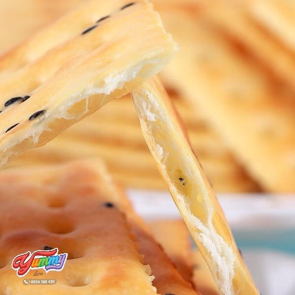 Bánh Quy Mè Đen Top Savor Sugar Free Soda Crackers
