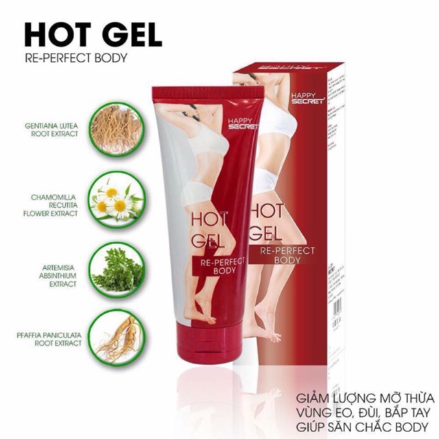 Hot gel top white