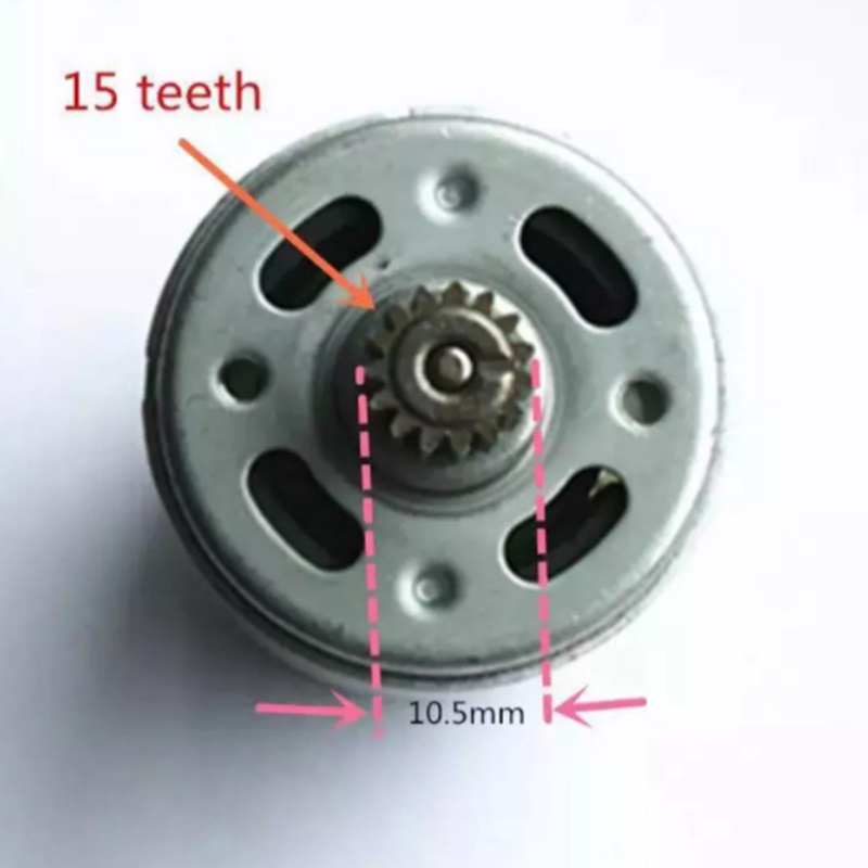 Động Cơ Máy Khoan Không Dây 15 Răng Cho GSR 1080-2-LI TSR1080-2-LI GSR1200-2-LI