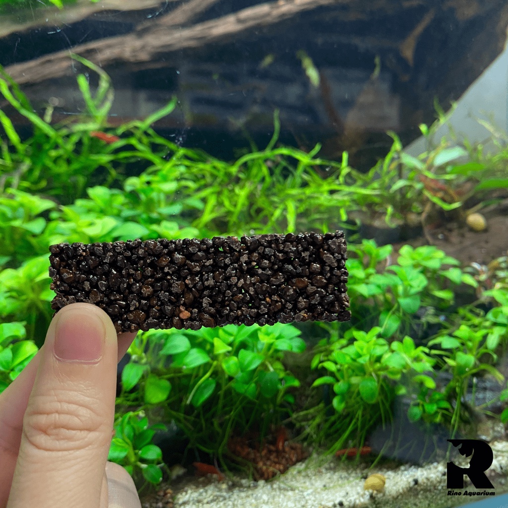 Giá Thể Trồng Cây Thủy Sinh NaPad Nâu - Thủy Mộc (Lẻ 1 miếng) | Giá Thể Trồng Cây Chuyên Dụng Cho Hồ Thủy Sinh