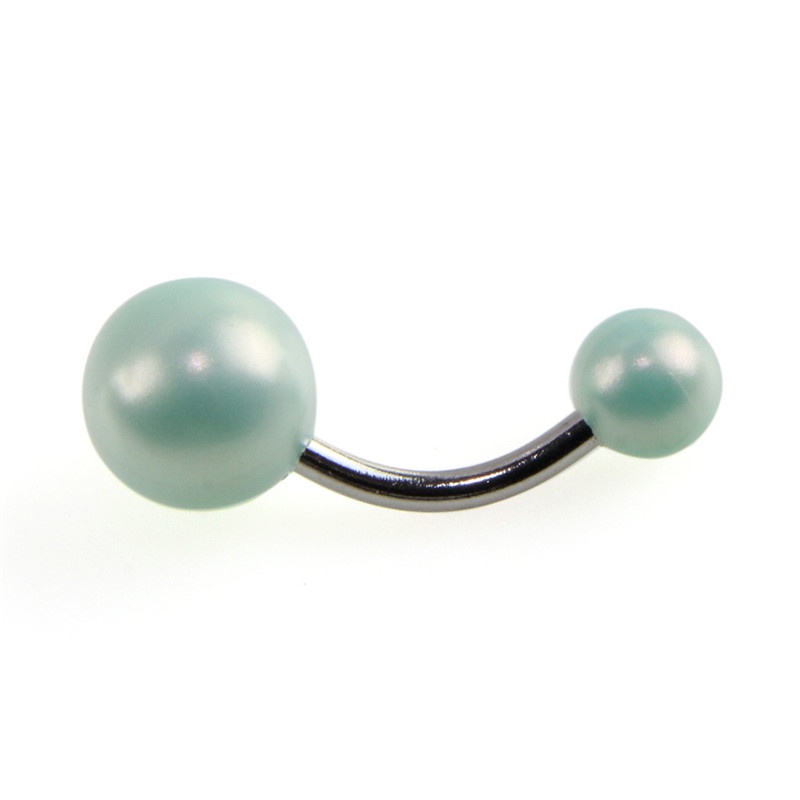 Khuyên cơ thể dáng tròn bằng thép không gỉ thời trang