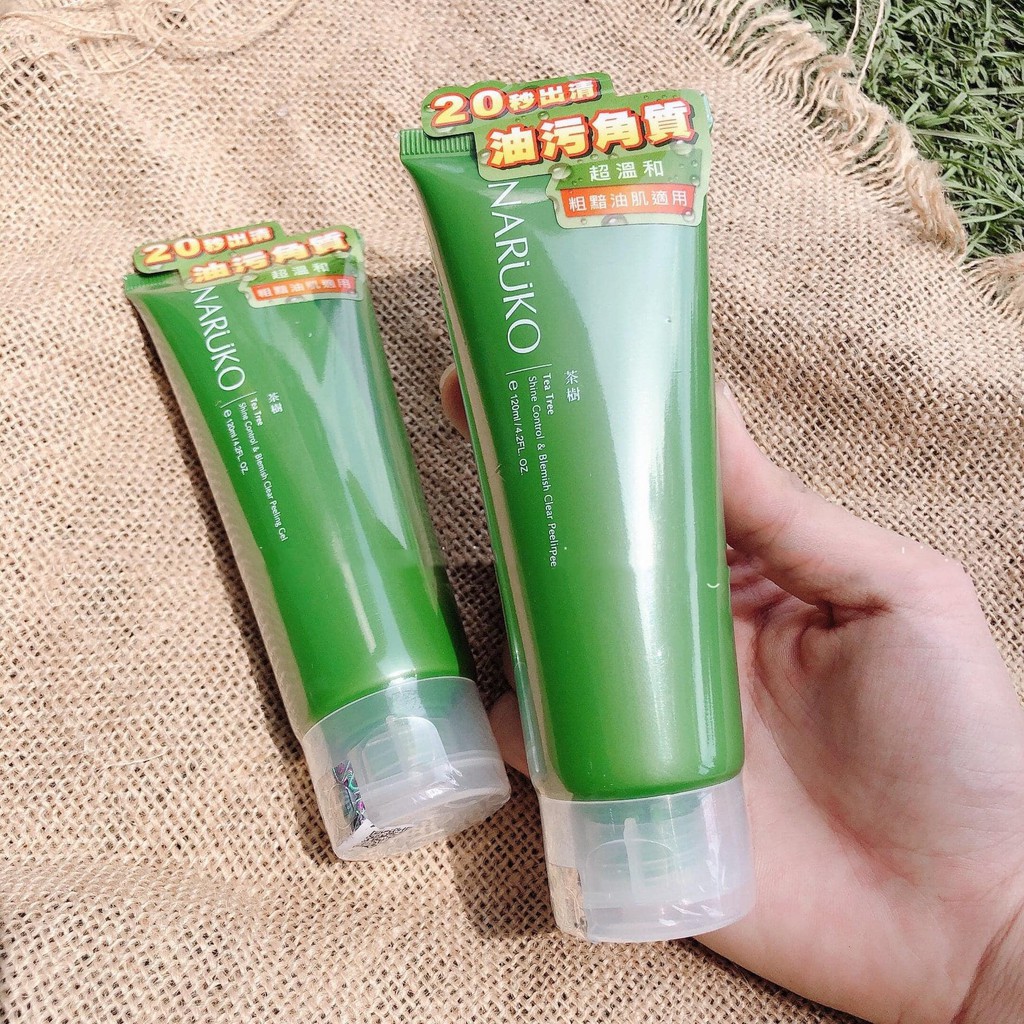 [CHÍNH HÃNG] ️🎉Gel Tẩy Tế Bào Chết NARUKO Chiết Xuất Tràm Trà 120g️🎉Tea Tree Shine Control and Blemish Clear Peeling Ge | BigBuy360 - bigbuy360.vn