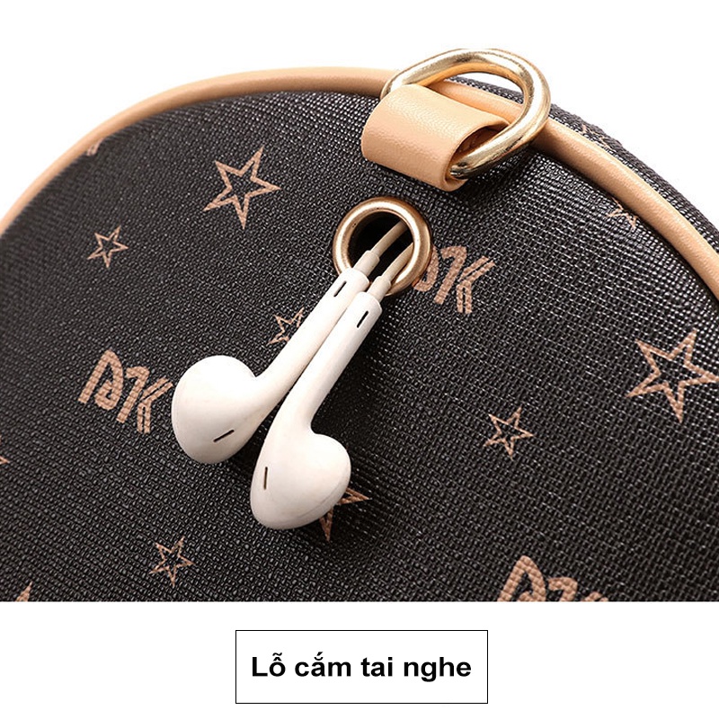 Balo Mini Nữ Kiêm Túi Đeo Chéo Thời Trang Hàn Quốc Trẻ Trung Xinh Xắn