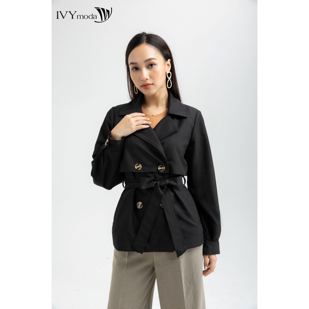 Áo khoác Trench coat nữ IVY moda MS 70C6016