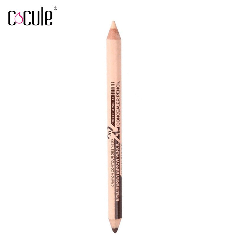 Bút Kẻ Lông Mày COCUTE 2 Đầu Chống Nước Che Khuyết Điểm Lâu Trôi 1.5g | BigBuy360 - bigbuy360.vn