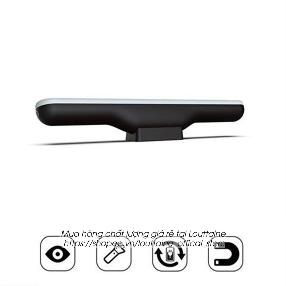 Đèn dán tường tích điện 1800mAh gắn nam châm đèn trang điểm bàn học bàn làm việc 4 chế độ sáng cảm ứng chạm tiện lợi | BigBuy360 - bigbuy360.vn