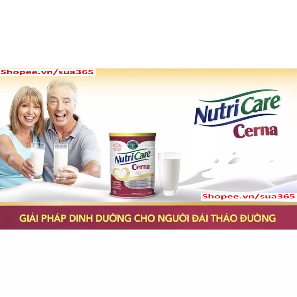 Sữa Nutricare Cerna_900g - Sữa Tiểu Đường - Date Luôn Mới