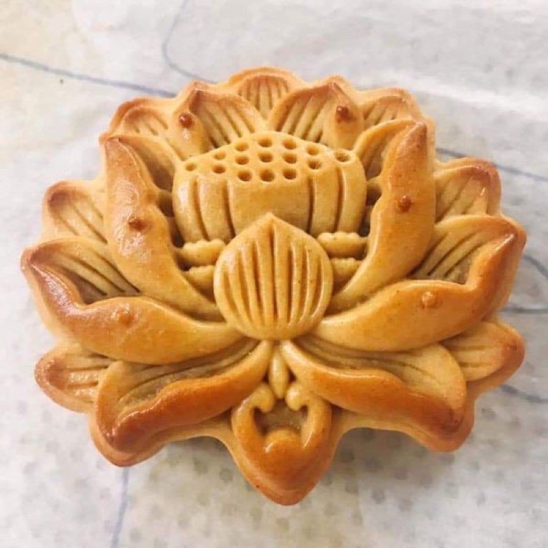 Khuôn Trung Thu Sen 3D 150gr