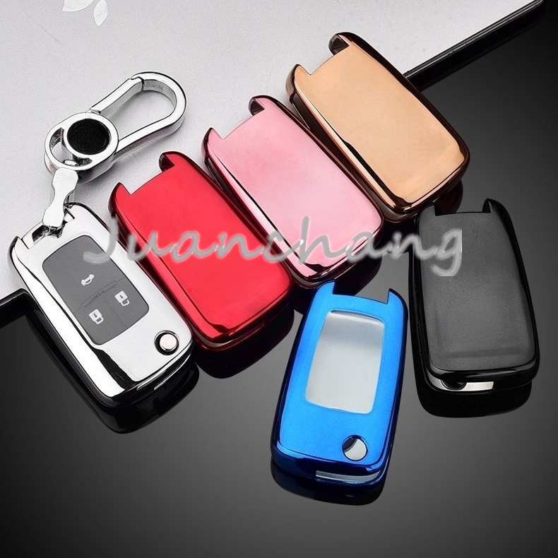 Vỏ Tpu Bọc Chìa Khóa Điều Khiển Từ Xa Cho Xe Hơi Chevrolet Cruze Aveo colorado Trax Sail Malibu Captiva Opel Vauxhall Astra J Corsa Insignia