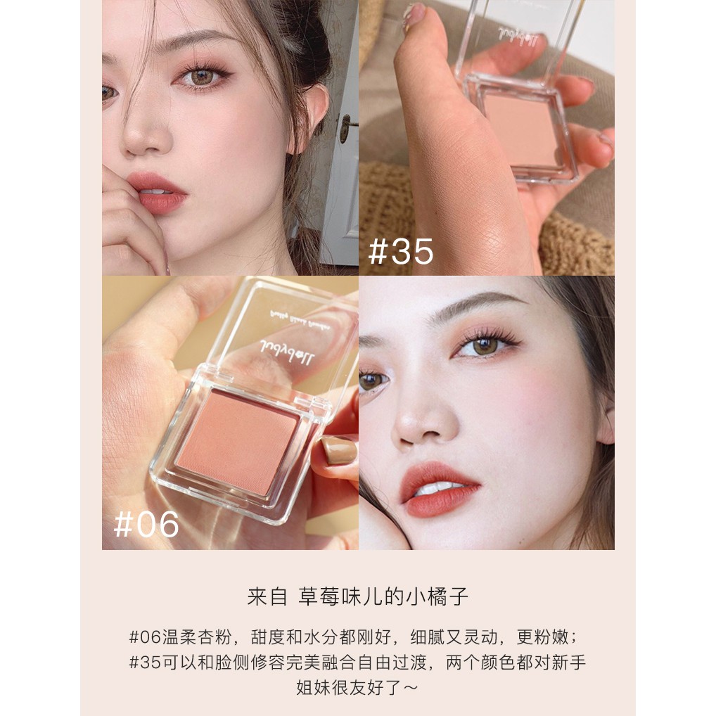 Phấn má hồng JudyDoll một màu giúp tạo khối và bắt sáng cho làn da | BigBuy360 - bigbuy360.vn