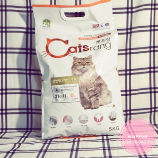 THỨC ĂN HẠT CHO MÈO CATSRANG 5KG