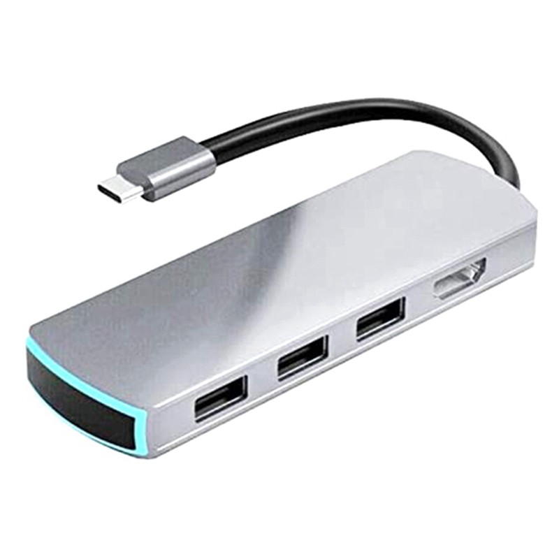 Dock Chuyển Đổi Cổng Type-C Sang Hdmi Vga Pd Usb 8 Trong 1