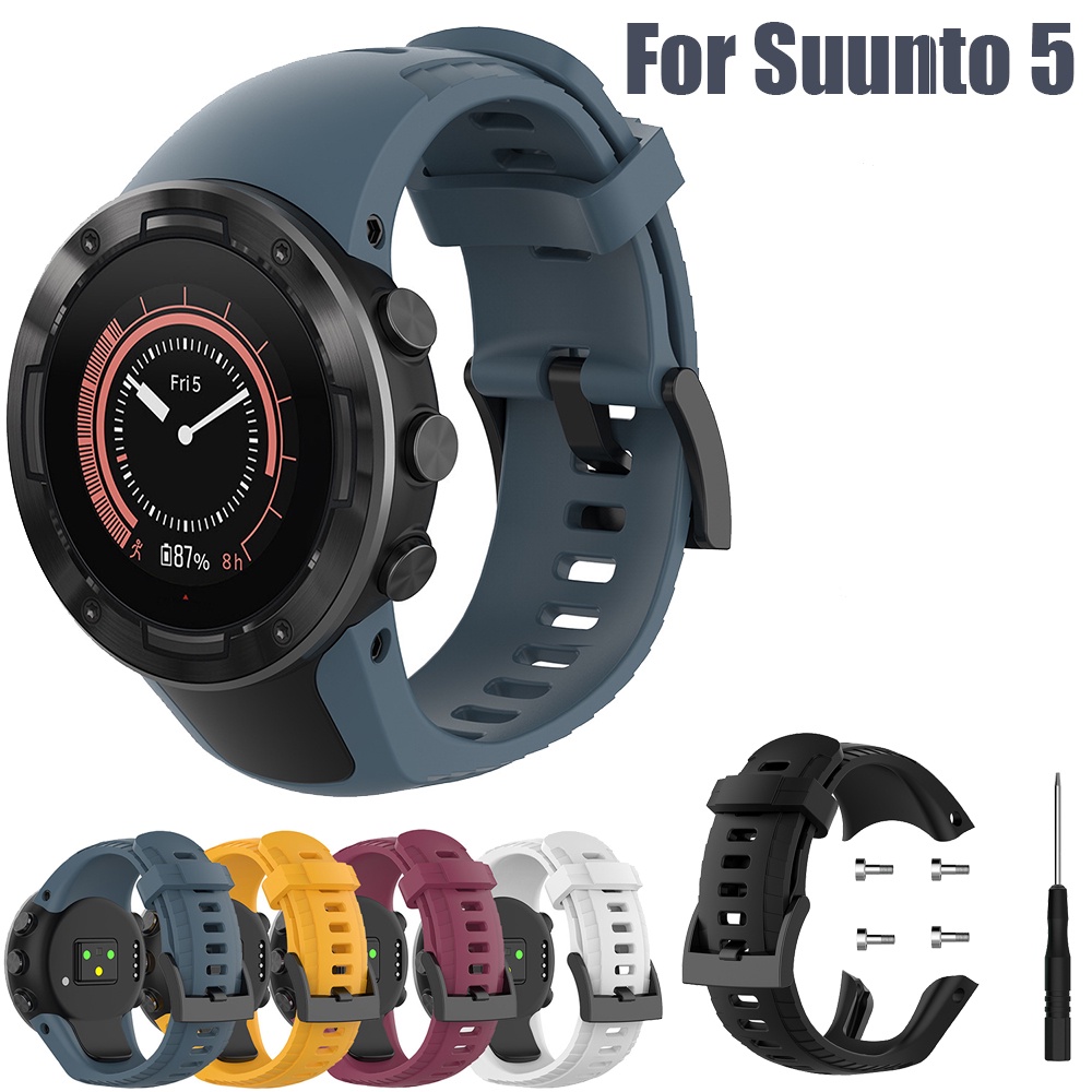 Dây Đeo Silicone Thay Thế Cho Đồng Hồ Thông Minh Suunto 5