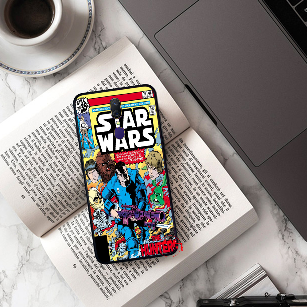 Ốp Điện Thoại Mềm Hình Truyện Tranh Marvel Star Wars 283c Cho Oppo A15 A15S A54 A94 A95 F19 Plus Reno 5f Lite Marvel Comics