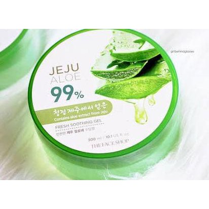 (Hàng Mới Về) Gel Lô Hội 99% Làm Dịu Da The Face Shop Jeju