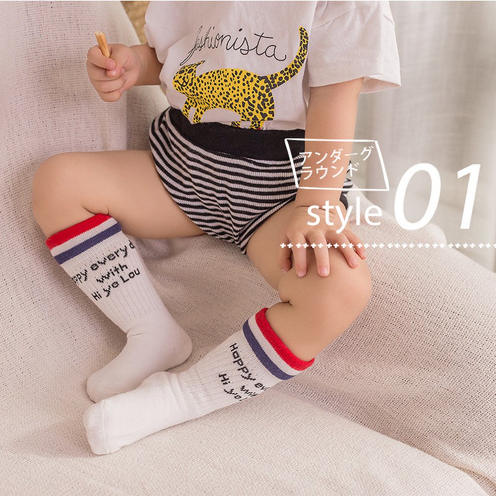 Vớ Cotton Thể Thao Thời Trang Cho Bé 0-3 Tuổi