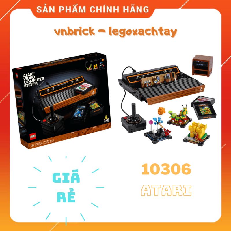 LEGO Creator Expert 10306 Máy Chơi Game Atari 2600