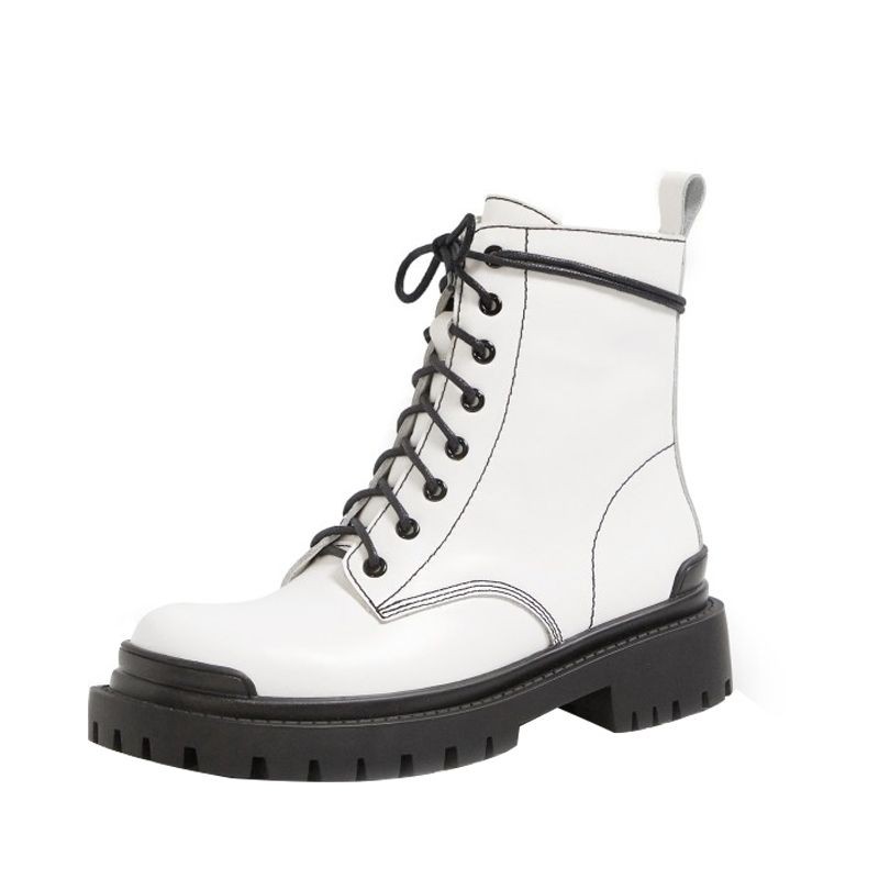 (SẴN ĐEN 36) Boots ulzzang B45 đế cao 4cm | BigBuy360 - bigbuy360.vn