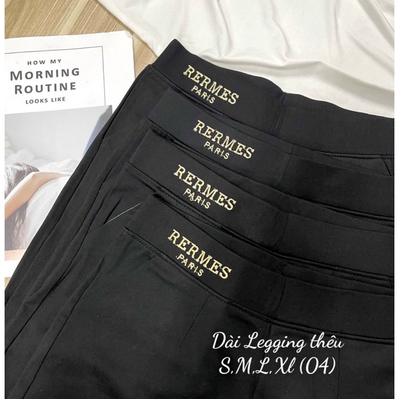 QUẦN LEGGING THUN UMI CO GIÃN XỊN