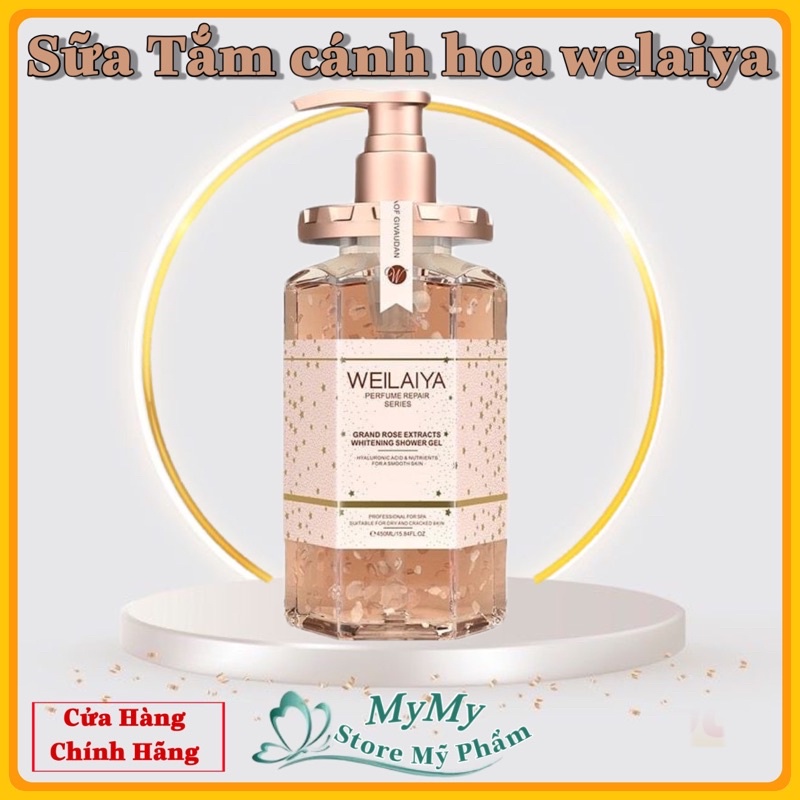 sữa Tắm cánh Hoa Welaiya