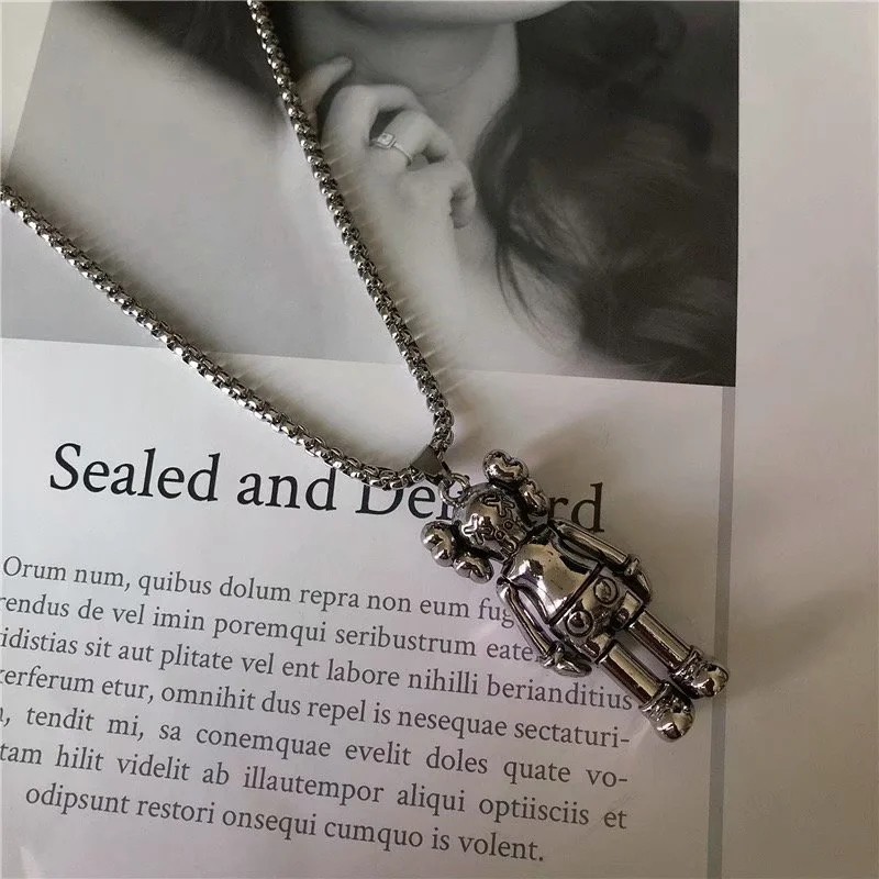 Dây Chuyền Cặp Đôi Mặt Hình Chú Hề Thời Trang 2021