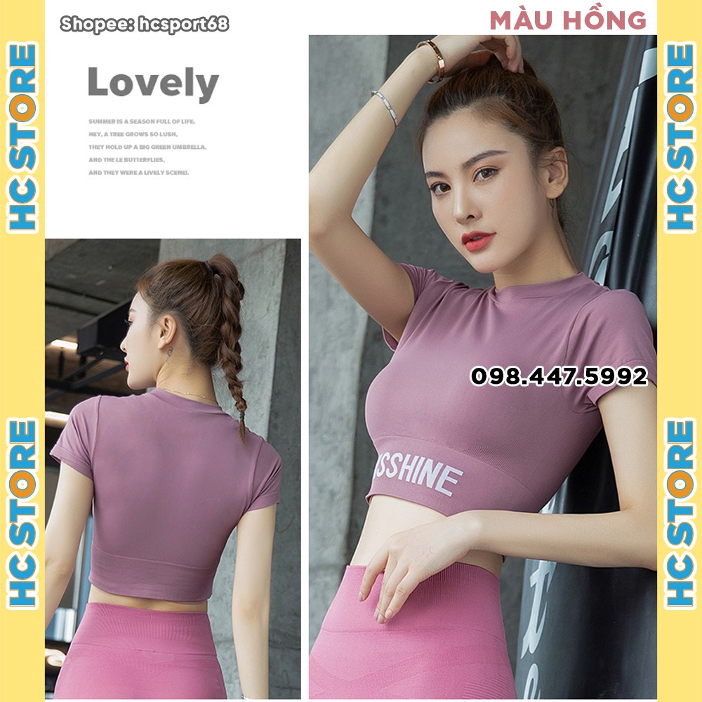 Set Bộ Quần Babies Gym Và Áo Croptop Misshine SET06 Tập Gym Yoga Nữ Chất Dệt Kim, Quần Lưng Cao, Nâng Mông, Áo Co Giãn