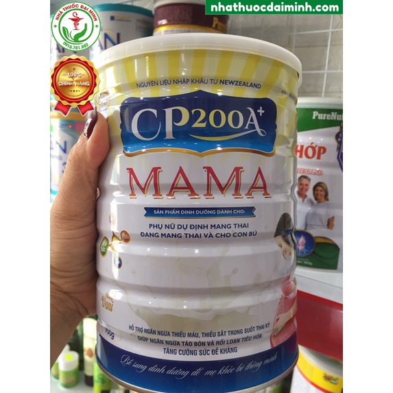 Sữa Bầu CP200A+ MAMA - Bổ Sung Dinh Dưỡng Để Mẹ Khỏe Và Bé Thông Minh