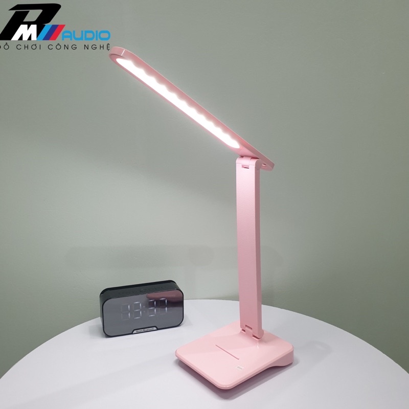 Đèn bàn Tích Điện 3 màu ánh sáng - Đọc sách, đèn học, làm việc Bảo hành 6 tháng-BMVAUDIO