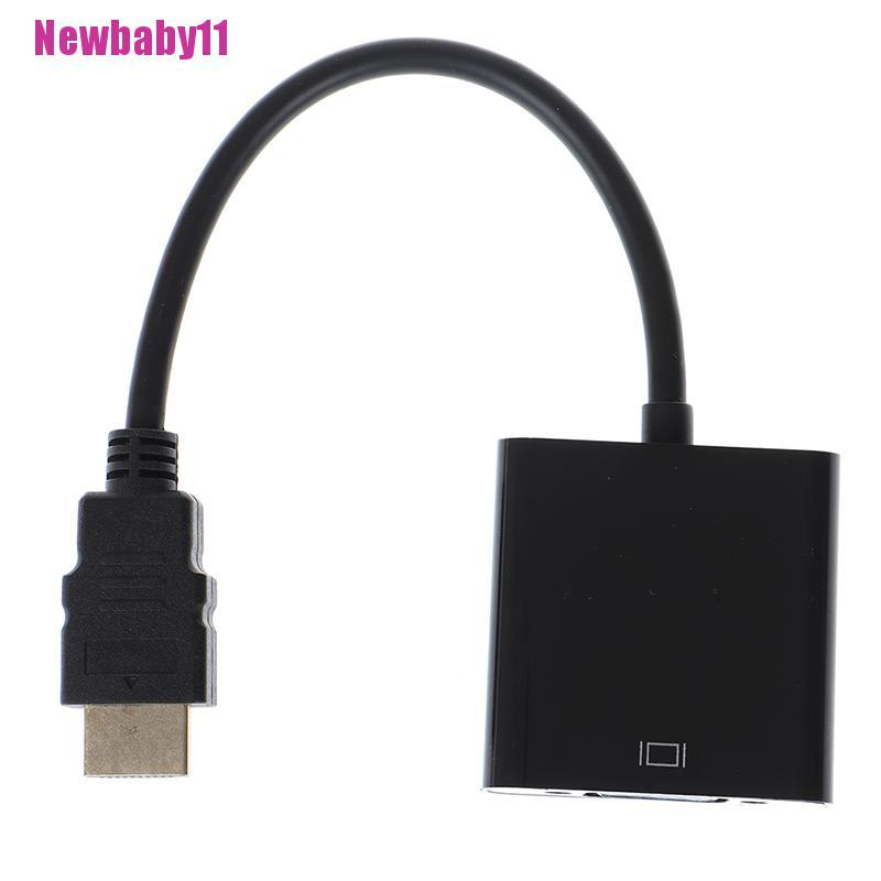 Cáp ChuyểN ĐổI HDMI Sang VGA MàU Đen Newbaby11