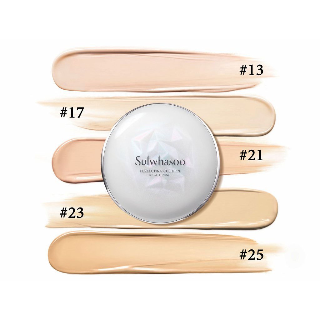 MBC Phấn nước Sulwhasoo Perfecting/Brightening Cushion SPF50+/PA+++/ lõi thay thế các loại | BigBuy360 - bigbuy360.vn