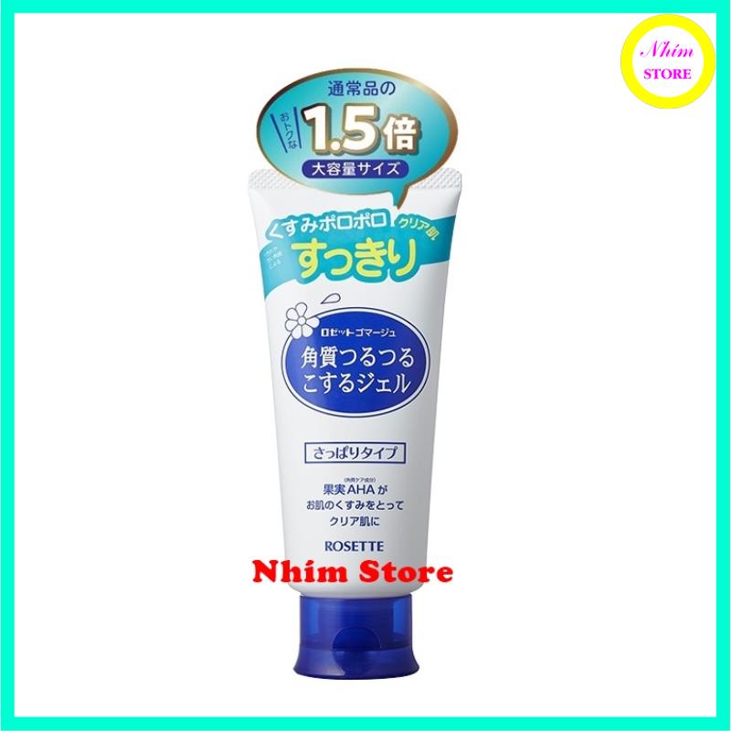 Gel tẩy tế bào chết Rosette làm dịu da, sáng mịn, giảm mờ thâm sạm, nám, tàn nhang