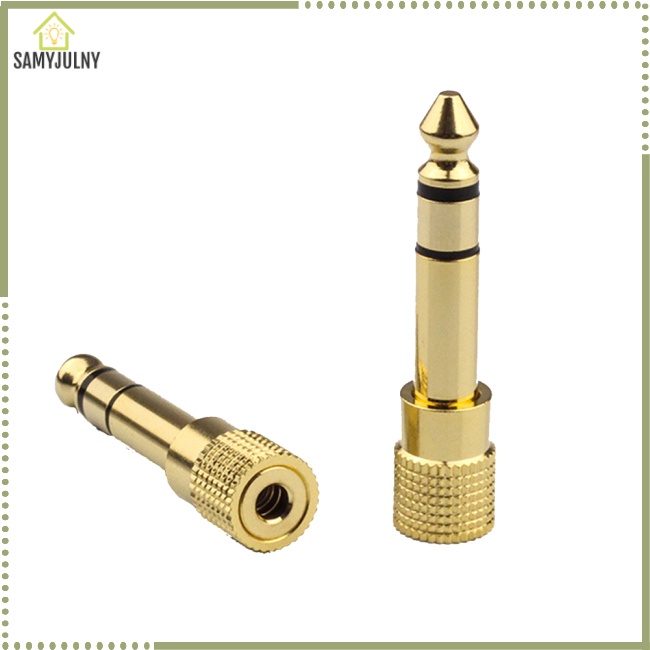 Giắc Cắm 3 Chấu TRS 6.5MM 3.5MM Kết Nối Âm Thanh 6.5 3.5 Aux