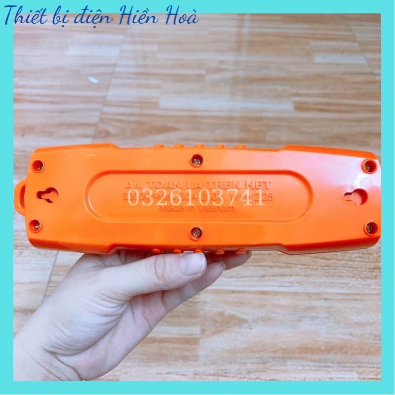 Ổ cắm điện siêu chịu tải 6000w - Ổ cắm điện 4 lỗ không dây