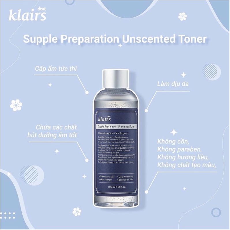 Nước Cân Bằng Klairs Supple Preparation 180ml | BigBuy360 - bigbuy360.vn