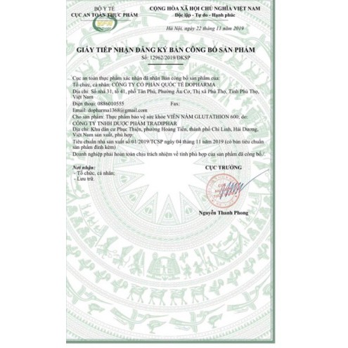 VIÊN UỐNG TRẮNG DA NGỪA NÁM GLUTATHIONE 600 | BigBuy360 - bigbuy360.vn