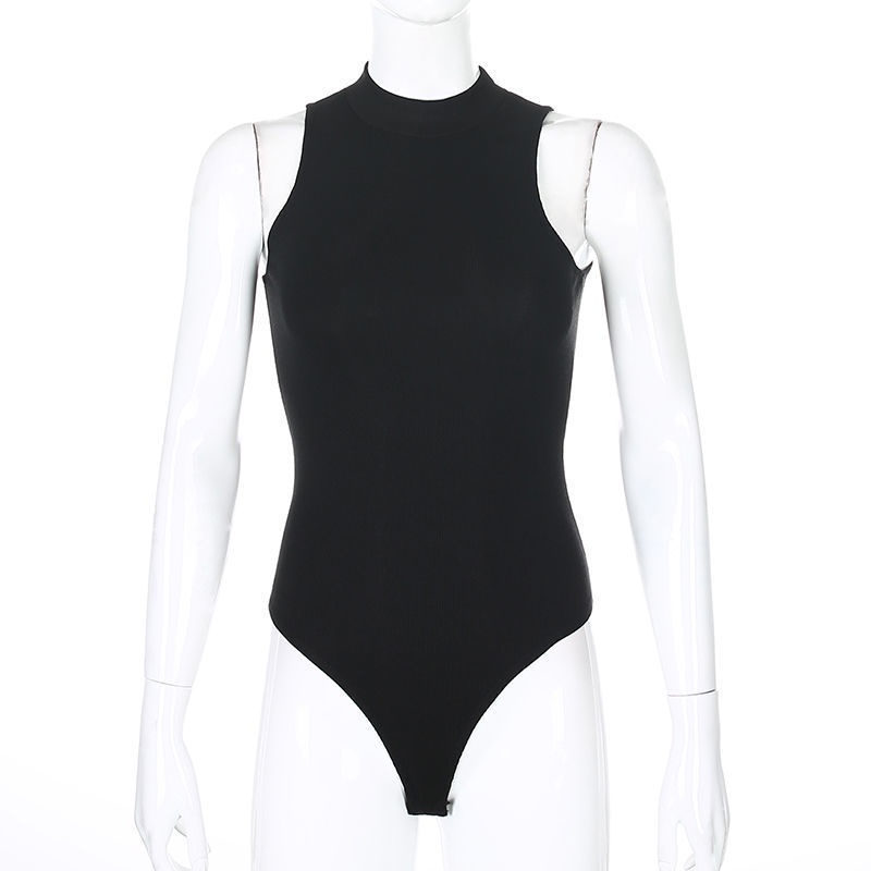 Bodysuit Sát Nách Cổ Cao 3p, Áo Liền Thân - Tharo Clothing - [AO48 | BigBuy360 - bigbuy360.vn