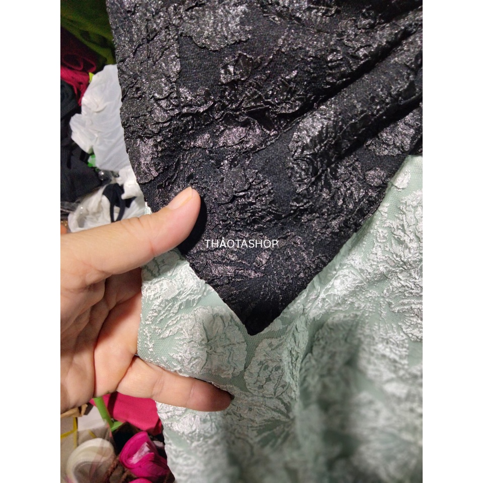 Đầm 2 dây Baby Doll chất vải Xốp Hoa dày dặn không lộ bao test Shop Cam Kết Hàng Y Hình + Clip Chính Chủ