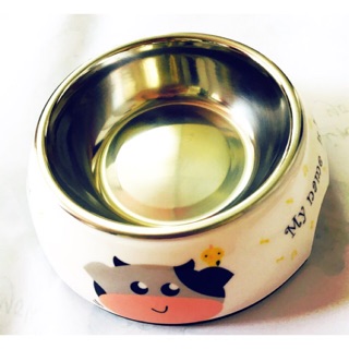 Bát ăn inox đẹp cho chó mèo