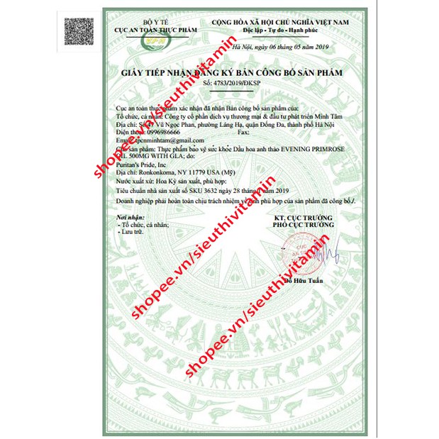 [CHÍNH HÃNG] Viên uống giảm mụn nội tiết, cân bằng nội tiết nữ  dầu hoa anh thảo Evening Primrose Oil 500 mg EPO | BigBuy360 - bigbuy360.vn