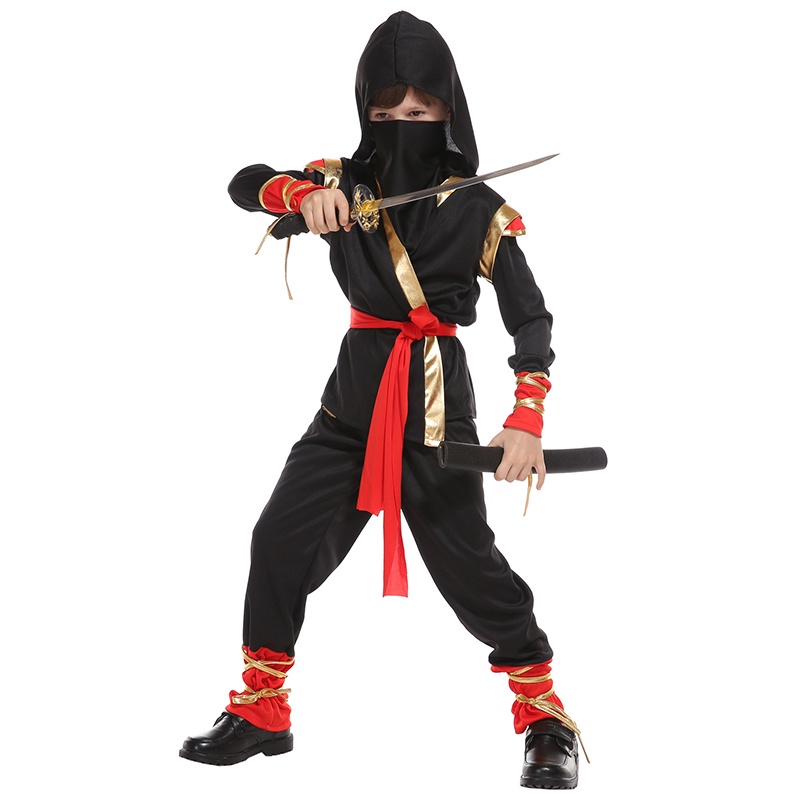Bộ Đồ Hóa Trang Ninja Rồng Độc Đáo Cho Bé Dịp Halloween
