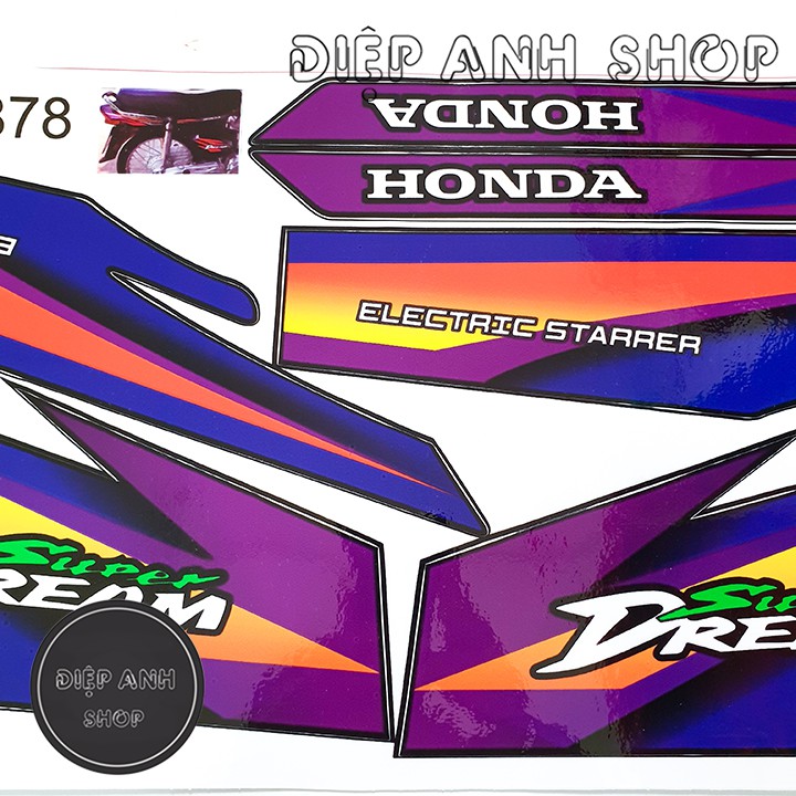 Tem xe Dream - Tem chế xe Dream