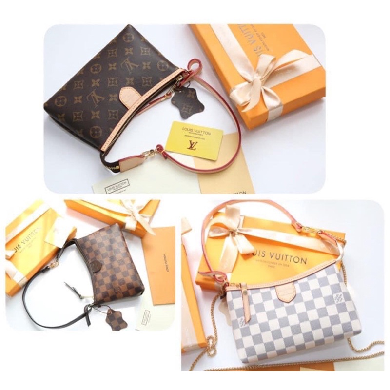 Túi LV ô trắng size 18 FULLBOX