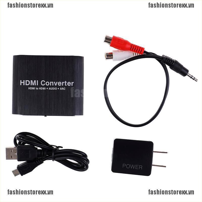 Bộ Phân Tách Âm Thanh HDMI 4K 60Hz 5.1 ARC HDMI TOSLINK SPD Chất Lượng Cao