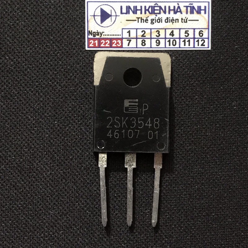 Mosfet 2SK3548 K3548  lưng đồng tháo máy