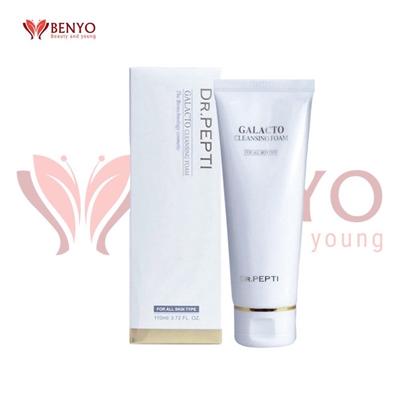 Sữa rửa mặt trắng da Dr Pepti