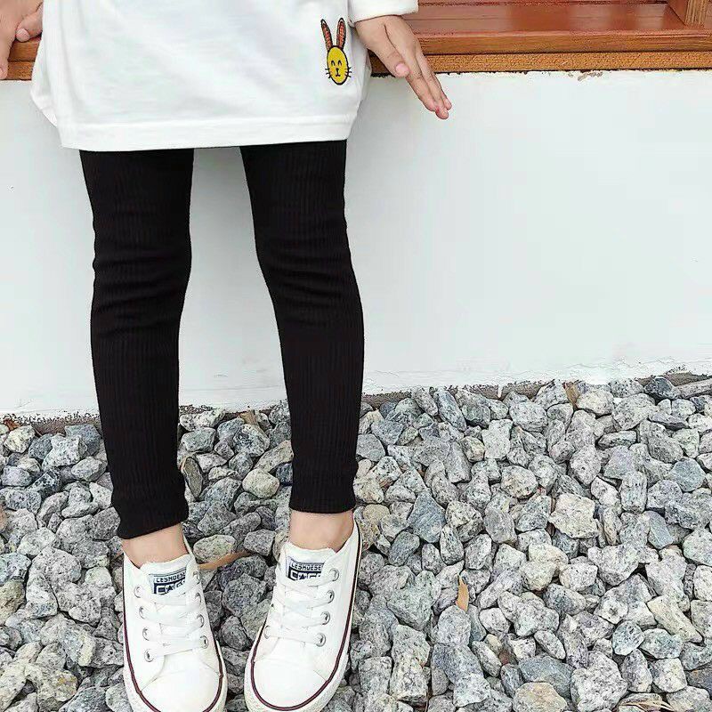 QUẦN LEGGING THUN GÂN CHO BÉ SIÊU ĐẸP